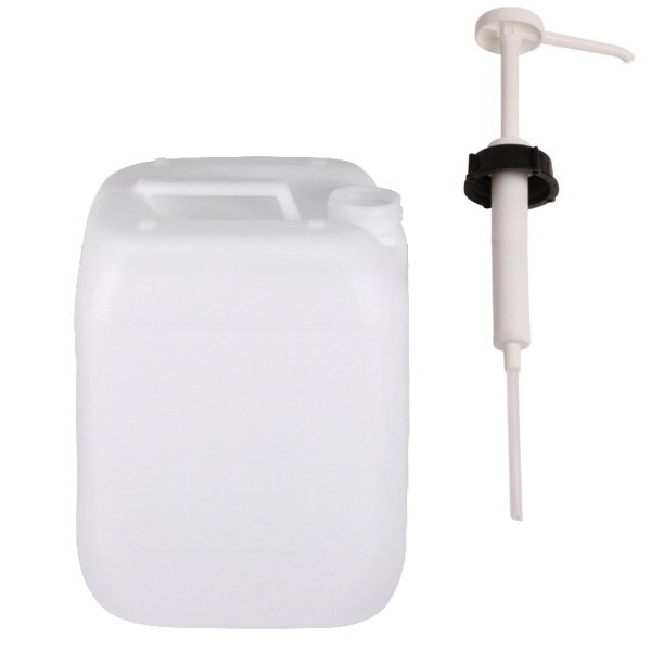Jerrican de 10 litres avec pompe doseuse Jerrican de 10 litres avec pompe doseuse
