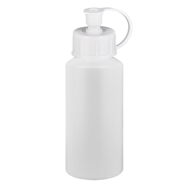 Flacon à usage pharmaceutique HDPE 30ml blanc avec bouchon pissette blanc Flacon à usage pharmaceutique HDPE 30ml blanc avec bouchon pissette blanc