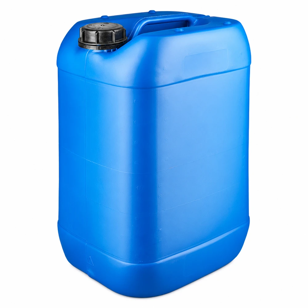 Bidon en PEHD de 25 L, bleu, avec bouchon OV, pour un stockage sûr des liquides