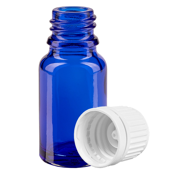 Flacon 10ml 11mm SV blanc OV BlueLine UT18/10