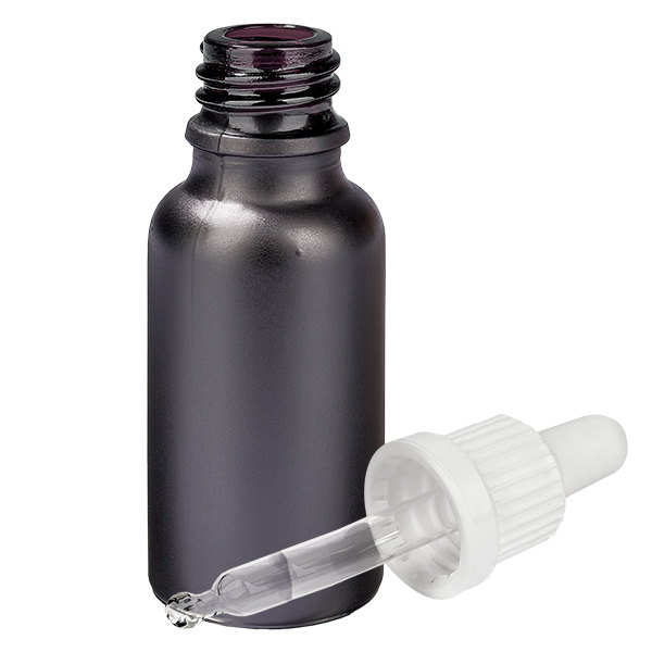 Flacon à pipette 20ml blanc OV BlackLine UT18/20 Flacon à pipette 20ml blanc OV BlackLine UT18/20
