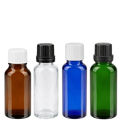 Flacons avec bouchon à vis