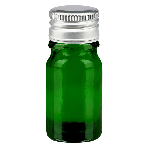 Flacon 5ml 11mm SV alu-argent STD GreenL. UT18/5