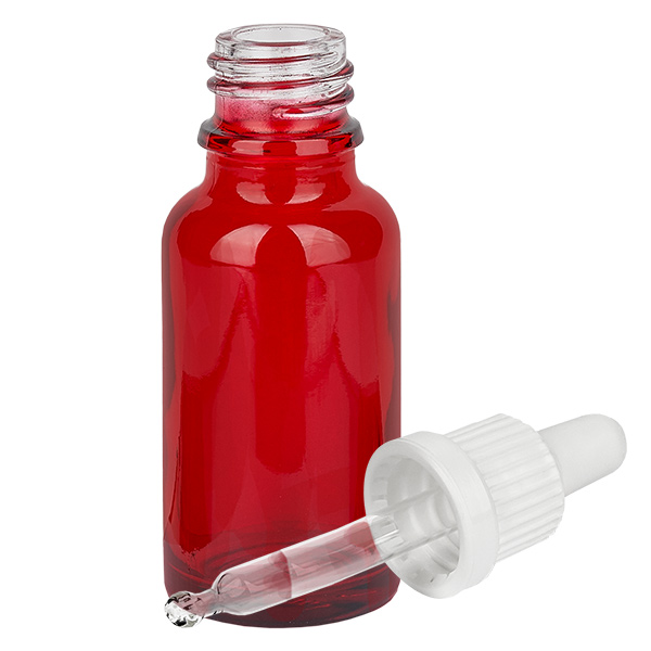 Flacon à pipette 20ml blanc OV RedLine UT18/20 Flacon à pipette 20ml blanc OV RedLine UT18/20