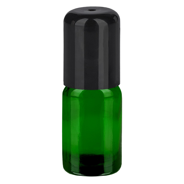 Flacon 5ml Roll-On noir STD GreenLine UT18/5
