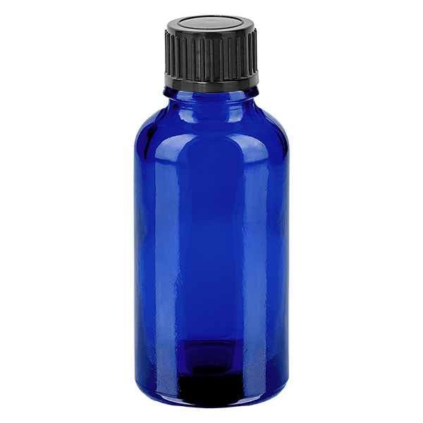 Flacon 30ml 11mm SV noir STD BlueLine UT18/30 Flacon 30ml 11mm SV noir STD BlueLine UT18/30