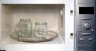 Sterilisering af glas i mikrobølgeovnen