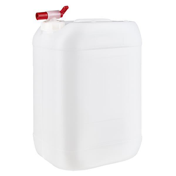 Jerrican de 25 litres avec robinet Jerrican de 25 litres avec robinet