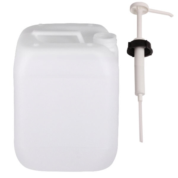 Jerrican de 20 litres avec pompe doseuse Jerrican de 20 litres avec pompe doseuse