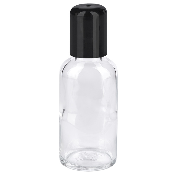 Flacon Roll-On 30ml noir STD ClearLine UT18/30 Flacon Roll-On 30ml noir STD ClearLine UT18/30