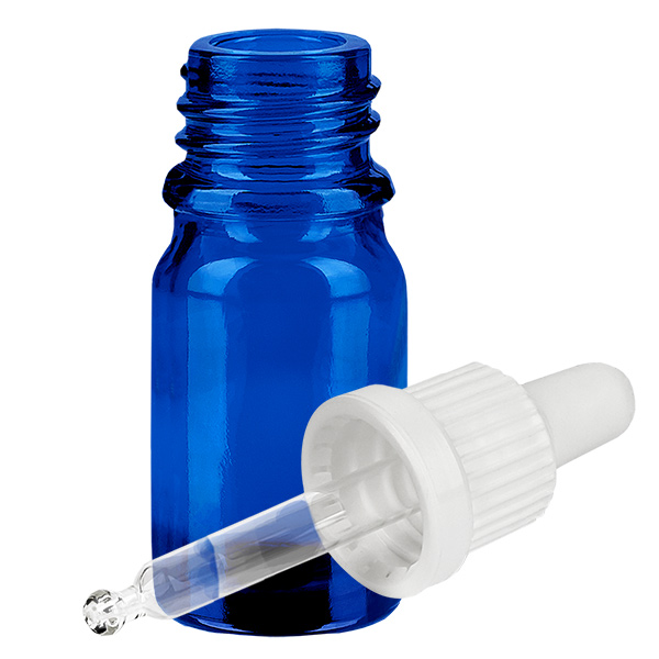 Flacon à pipette 5ml blanc OV BlueLine UT18/5