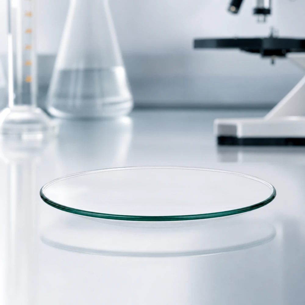Verre de montre 80 mm - verre borosilicate 3.3 - bord fondu Coupelle pour verre de montre 80mm en verre résistant à la chaleur pour les processus de chauffage et de séchage