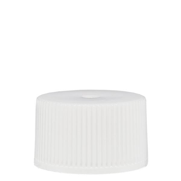 Bouchon à vis en PP blanc ND 25 standard