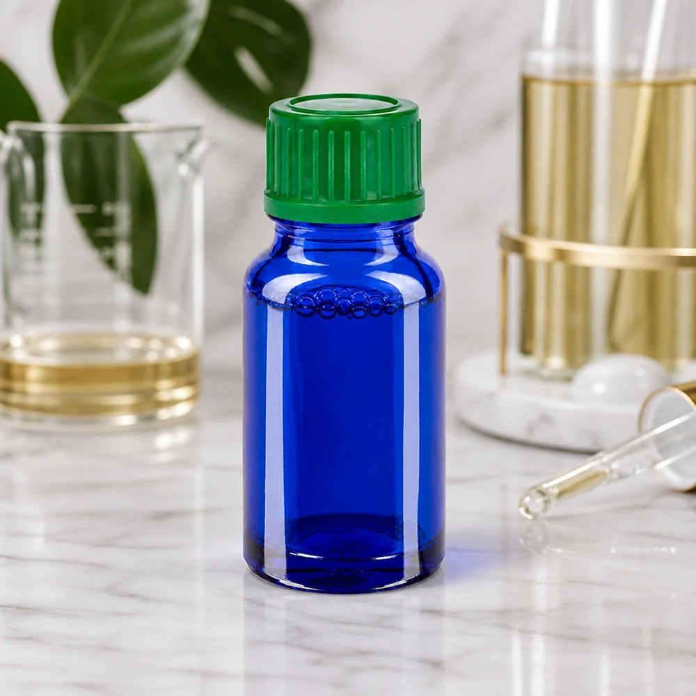 Flacon de 10ml 11mm SV vert STD BlueLine UT18/10 Flacon maniable de 10ml SV 11mm vert STD BlueLine parfait pour les voyages et les déplacements