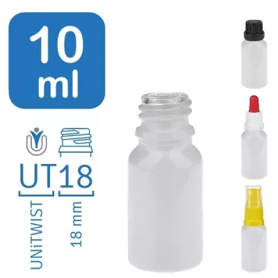 Flacons de pharmacien WhiteLine 10 ml UT18