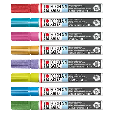 Crayons à peindre le verre