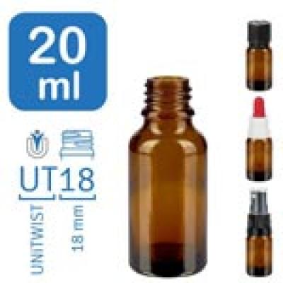 Flacons de pharmacie BrownLine 20ml UT18