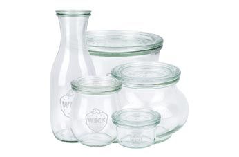 pots avec couvercle en verre