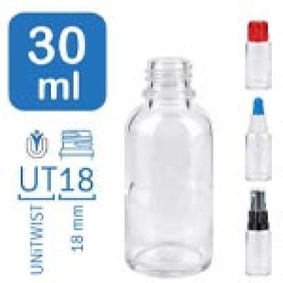 Flacons de pharmacie ClearLine 30ml UT18
