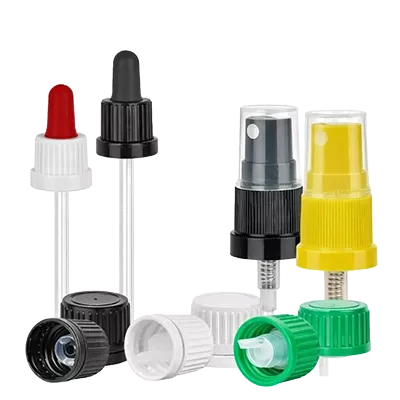 Bouchons & pipettes pour flacons à pharmacie