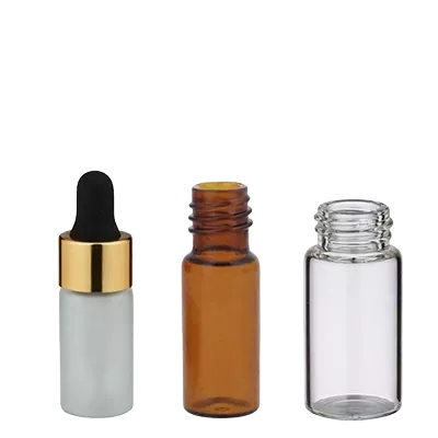 Mini bouteilles filetées