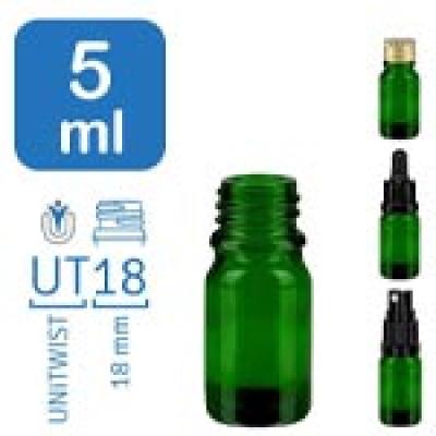 Flacons de pharmacie GreenLine 5ml UT18