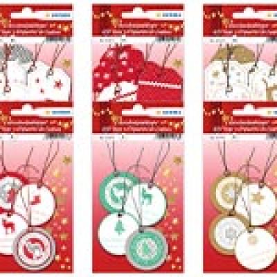 Etiquettes cadeaux de Noël