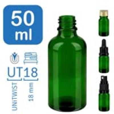 Flacons de pharmacie GreenLine 50ml UT18