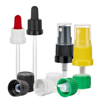 Bouchons & pipettes pour flacons à pharmacie