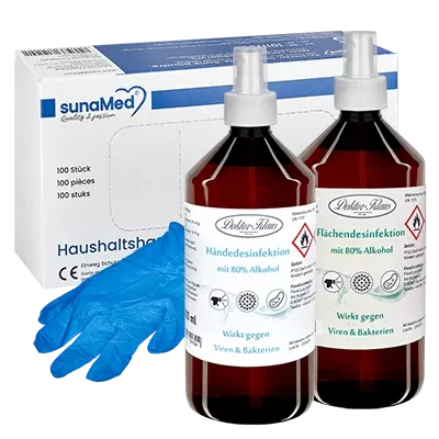 Gants de protection & désinfection