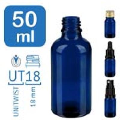 Flacons de pharmacie BlueLine 50ml UT18