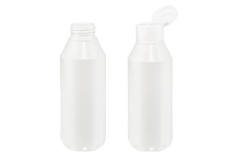 Flacons à lotion ronds Polimoon