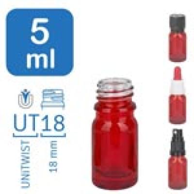 Flacons de pharmacie RedLine de 5 ml