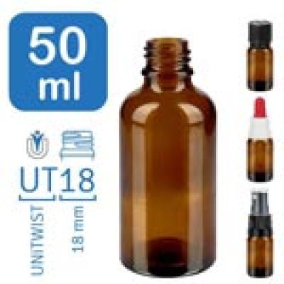 Flacons de pharmacie BrownLine 50ml UT18