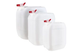 Jerrycan avec robinet de vidange flex