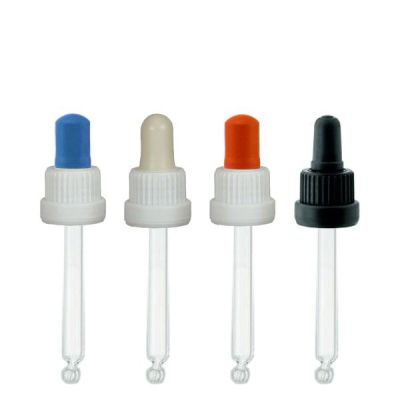 Bouchons à vis 18mm - avec pipette