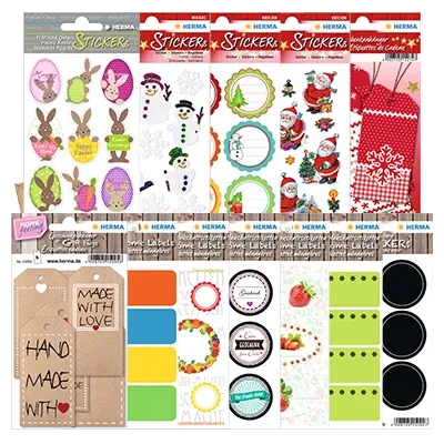 Étiquettes diverses