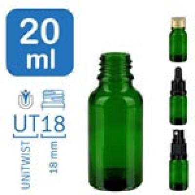 Flacons de pharmacie GreenLine 20ml UT18