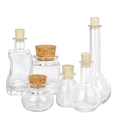 Flacons à bouchon de liège