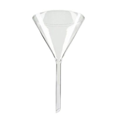 Entonnoir en verre sodo-calcique