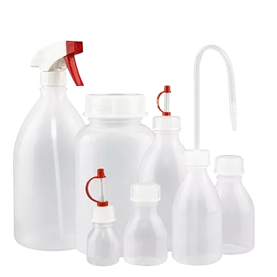 Flacons de laboratoire en PEBD