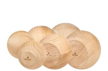 Couvercle boule en bois